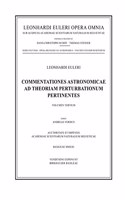 Commentationes Astronomicae AD Theoriam Perturbationum Pertinentes 3rd Part