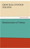 Reminiscences of Tolstoy