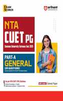 Arihant NTA CUET PG Entrance Test 2025 I Part-A General study guide as per NTA CUET (PG) syllabus with latest solved papers