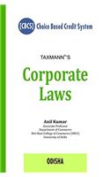 Corporate Laws-Odisha (CBCS) (January 2017 Edition)