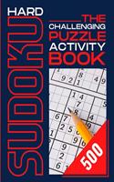 SUDOKU Hard 500: Sudoku puzzle book for adults