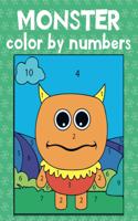 monster color by numbers