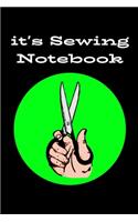 it's Sewing Notebook