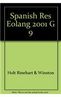 Spanish Res Eolang 2001 G 9