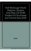 Holt McDougal World Regions: Student One-Stop CD-ROM Grades 6-8 Southwest and Central Asia 2009