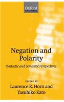 Negation and Polarity