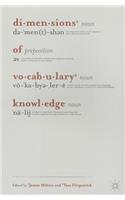 Dimensions of Vocabulary Knowledge