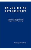 On Justifying Psychotherapy