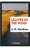 Leaves in the wind