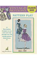 Vintage Notions Coloring Book