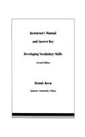 Developing Vocabulary Skills