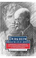 Durkheim Through the Lens of Aristotle