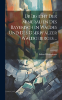 Übersicht Der Mineralien Des Bayerischen Waldes Und Des Oberpfälzer Waldgebirges ...