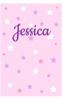 Jessica First Name Personalized Notebook
