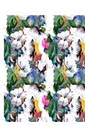 Composition Notebook: Artistic Cover Composition Notebook For Mom, 8 x 10, 120 Wide Rule Lined Pages For Homework, Note Taking, Writing or Journaling