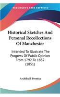 Historical Sketches And Personal Recollections Of Manchester