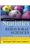 Introductory Statistics for the Behavioral Sciences