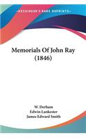 Memorials Of John Ray (1846)