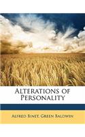 Alterations of Personality