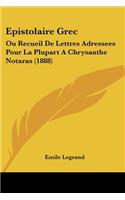 Epistolaire Grec