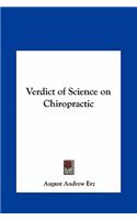 Verdict of Science on Chiropractic