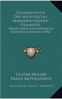 Charakteristik Der Wichtigsten Homoopathischen Heilmittel