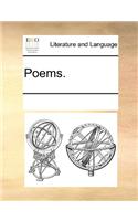 Poems.: (English)