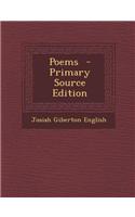 Poems - Primary Source Edition: (English)