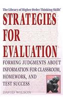 Strategies for Evaluation