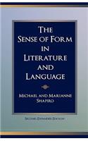 The Sense of Form in Literature and Language