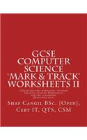 GCSE Computer Science 'Mark & Track' Worksheets II