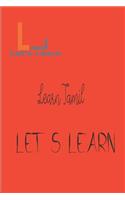 Let's Learn - Learn Tamil