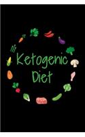 Ketogenic Diet Circle: 6x9 120 pages dot grid - Your personal Diary