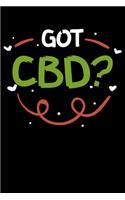 Got CBD?: Cannabis, Weed, Marijuana Hemp Themed Lined Notebook Journal Diary 6x9