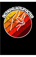 Schweigefuchs: Lustiges A5 Notizbuch Blank / Blanko / Leer inkl Seitenzahl mit 120 Seiten für Lehrer und Pädagogen.