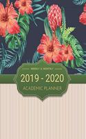 2019-2020 Academic Planner Weekly And Monthly