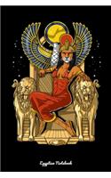 Egyptian Notebook: Egyptian Goddess Sekhmet Notebook