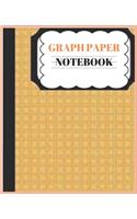 Graph Paper Notebook: GraphPaper4x4_7.5x9.25_100_noBleed.pdf.Graphing Paper for Math & Science Students,4 Squares per Inch, Large - Cool Succulent Geometric Design .