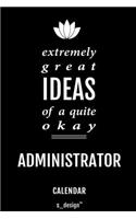 Calendar for Administrators / Administrator