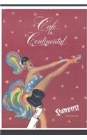 Stardust Las Vegas Cafe Continental Menu Cover Notebook