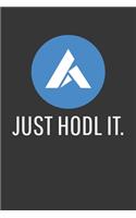 Just Hodl It Ardor Notebook