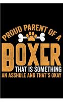 Proud Parent Of A Boxer That Is Something