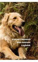 Internet Password Web Address Logbook