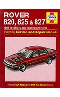 Rover 800 Series Service and Repair Manual