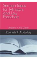 Sermon Ideas for Ministers and Lay Preachers