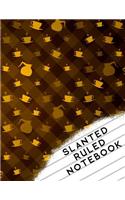 Slanted Ruled Notebook