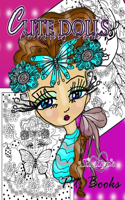 Cute Dolls Coloring Book