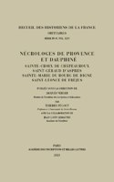 Necrologes de Provence Et Dauphine