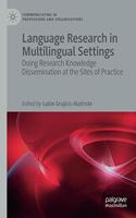 Language Research in Multilingual Settings