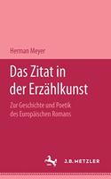 Das Zitat in der Erzählkunst